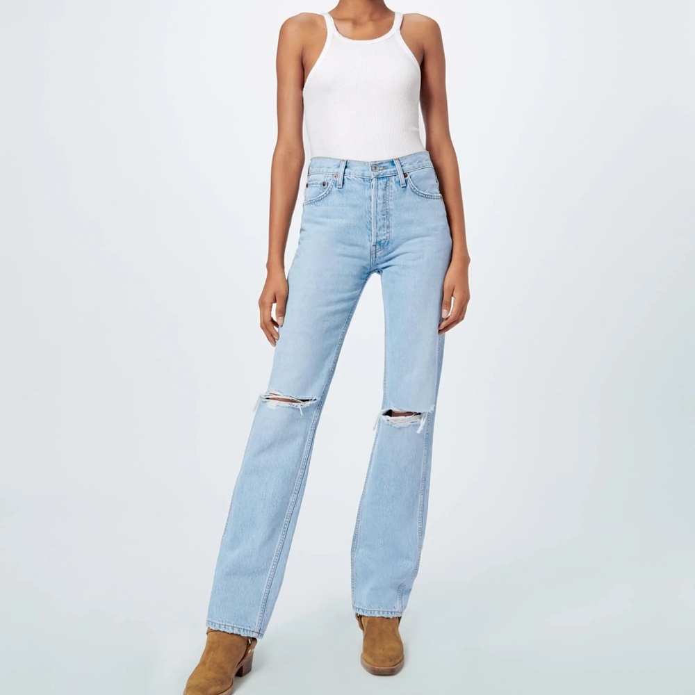 Re/done 90s High Rise Loose Jeans